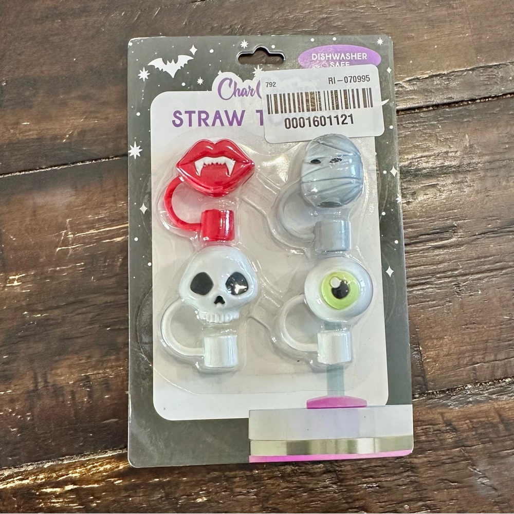 Straw Toppers - Halloween Collection New (T4024)